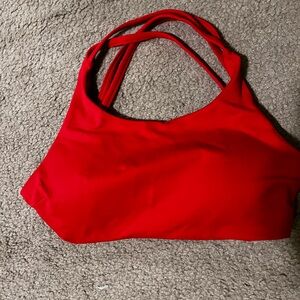 Bombshell Sportswear Red Sports Bra